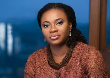 Charlotte Osei and her two deputies shown the exit