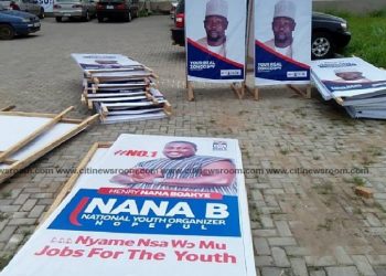 Clean up exercise organized in Koforidua after the NPP Congress