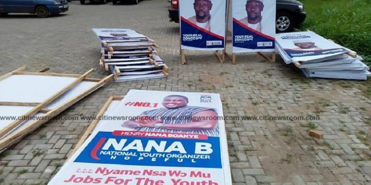 Clean up exercise organized in Koforidua after the NPP Congress