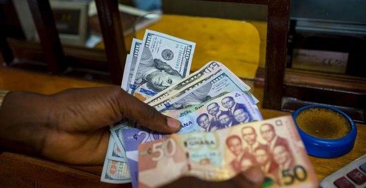 Ghana cedi at record lows