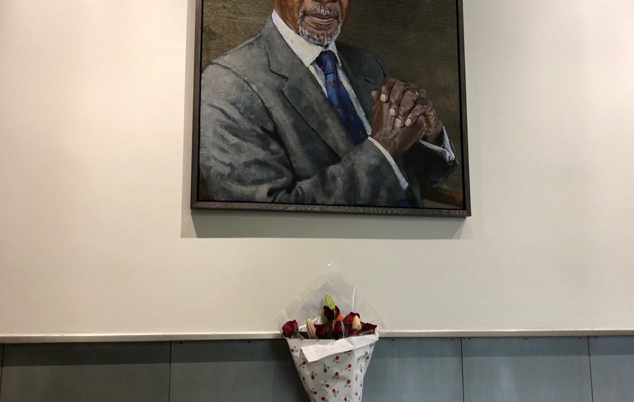 UN flags, Ghana flags fly at half mast as the world mourns Kofi Annan