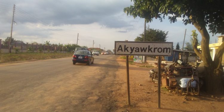 History – Etymology of Akyawkrom