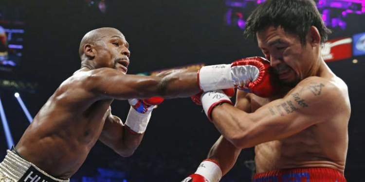 On again? Mayweather says he and Pacquiao will fight