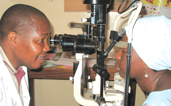 91 eye doctors in Ghana; 68 work in Greater Accra alone
