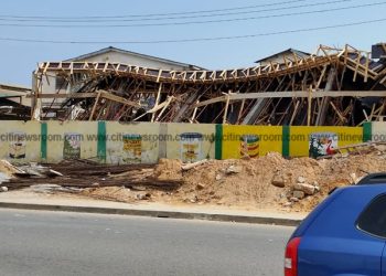 One confirmed dead in building collapse at North Industrial Area