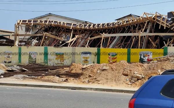 One confirmed dead in building collapse at North Industrial Area