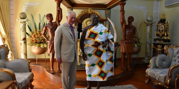 Prince Charles meets Asantehene, celebrates Akwasidae and sees cocoa for the first time