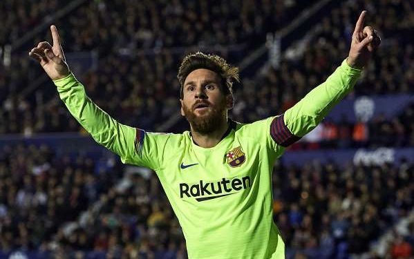 Messi sets new Barcelona record in scintillating Levante performance