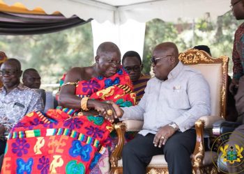 Asantehene praises Nana Addo for reopening Anglo Gold Ashanti