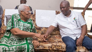 Your enemies will be disgraced – Amissah-Arthur’s mother prays for Mahama