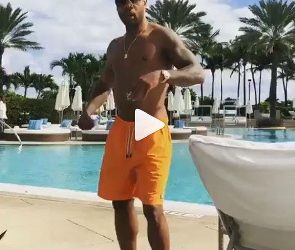 Junior Agogo smokes and dances after recovering from a stroke