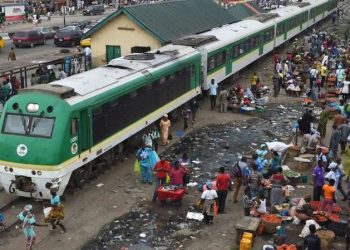 Train crushes tricycle rider, 4 passengers to death in Lagos