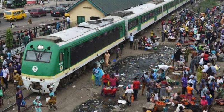 Train crushes tricycle rider, 4 passengers to death in Lagos