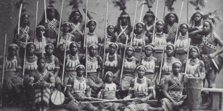 The female soldiers who ambushed the Asante army at Atakpamé