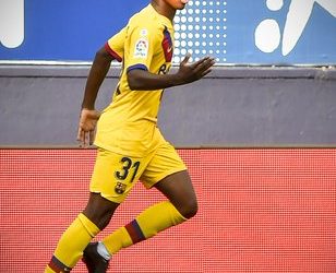 16-year-old Fati scores first Barca goal in draw at Osasuna
