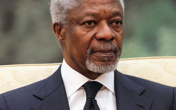 Statue of Kofi Annan to be erected as Prez. Akufo-Addo cuts sod for project