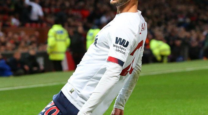 Manchester United pegged back by Adam Lallana’s late strike as Liverpool secure a precious point at Old Trafford