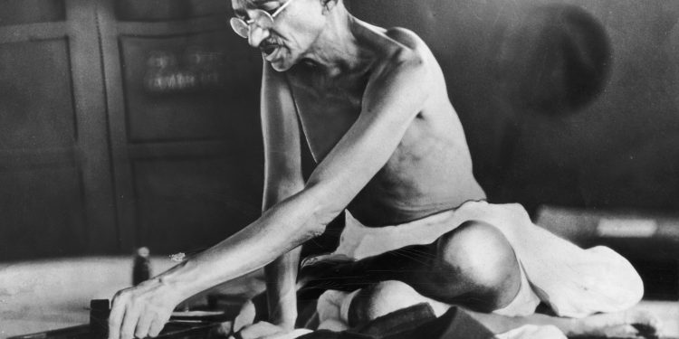 Gandhi’s ashes stolen and photo defaced on 150th birthday