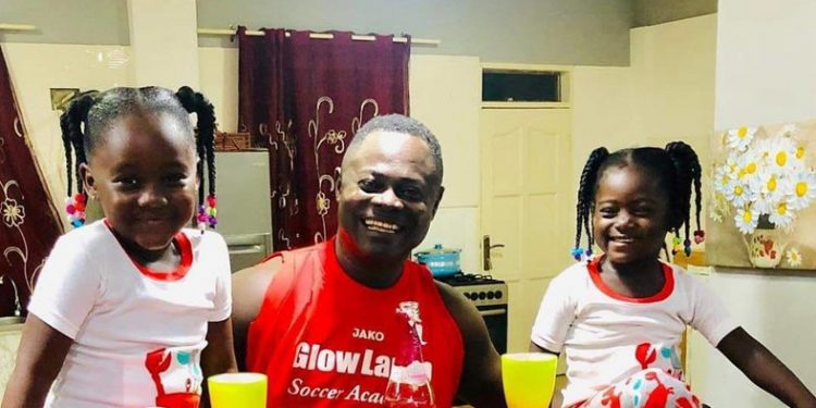 Odartey Lamptey welcomes his third child