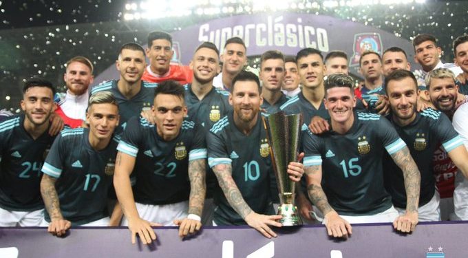 Messi scores as Argentina beat Brazil