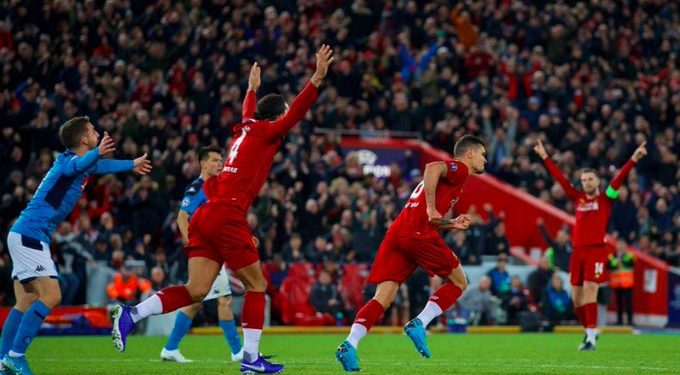 Napoli draw keeps Liverpool waiting on last 16