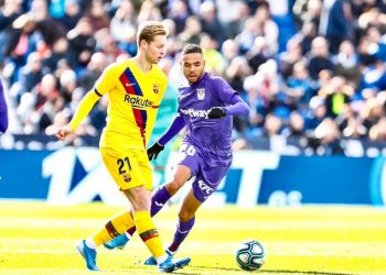 Barcelona wins at struggling Leganes