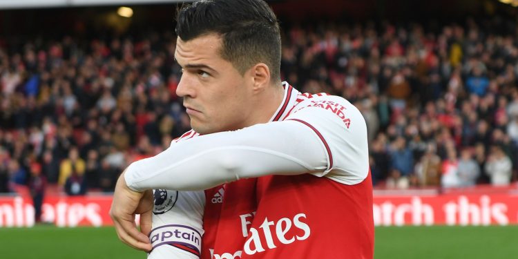 Granit Xhaka stripped of captaincy – Unai Emery