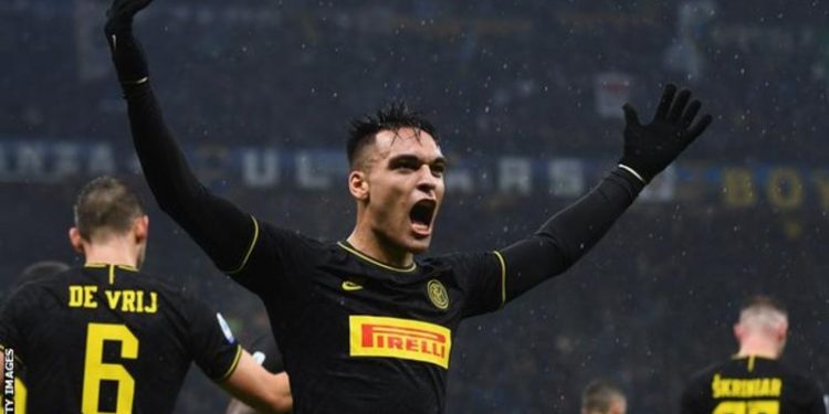 Martinez double sends Conte’s Inter top