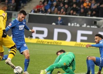 Dortmund lose to Hoffenheim as Sancho fails to score for the first time in eight games