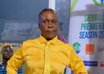 The female coach making history in Sierra Leone