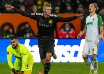 Haaland scores hat-trick on Dortmund debut