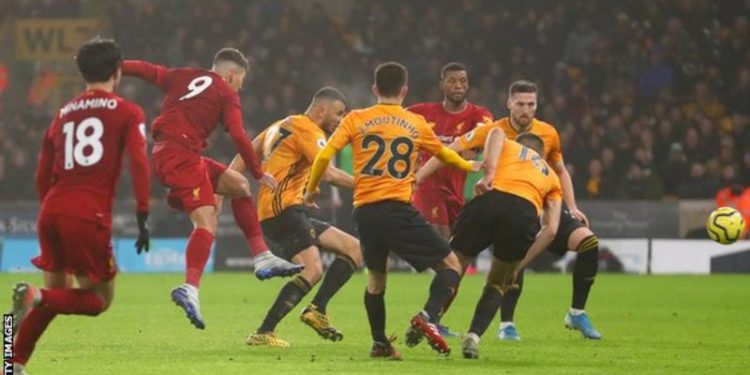 Firmino scores late Liverpool winner against Wolves