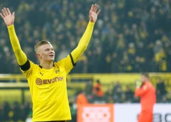 Haaland scores two more in Dortmund win