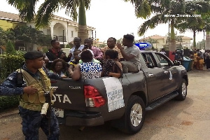 Warning shots from NAM1’s house angers protesting Menzgold customers
