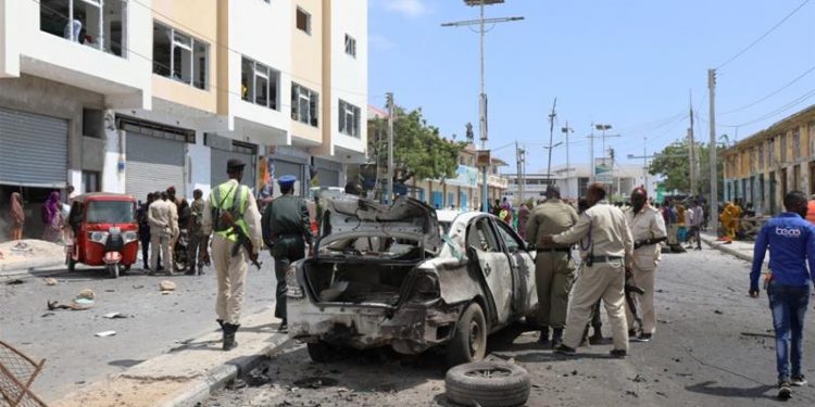 Several killed in car bomb attack near Somali parliament