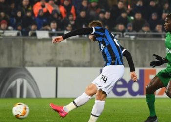 Eriksen scores first Inter Milan goal