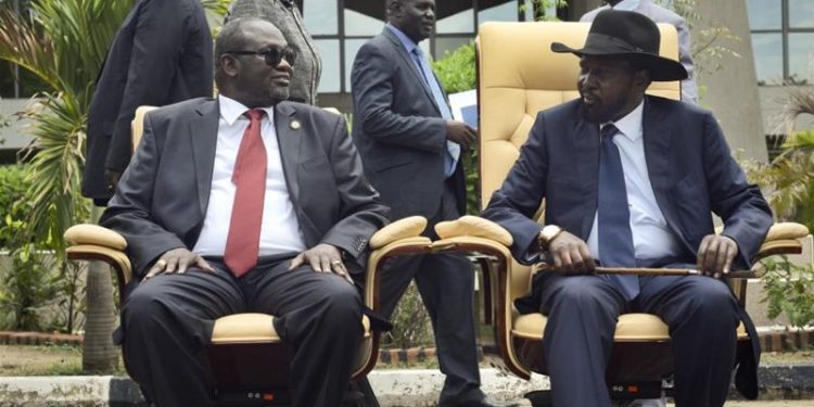S Sudan president, rebel leader agrees to form unity government