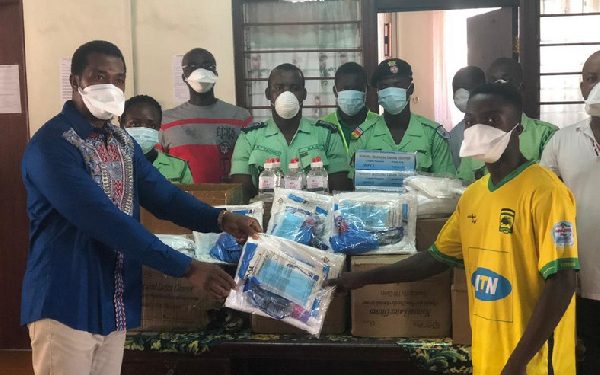 Kotoko wonder-kid Mathew Anim Cudjoe donates to Civil Service Polyclinic