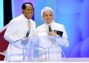Watch live: Pastor Chris and Pastor Benny Hinn pray for the world
