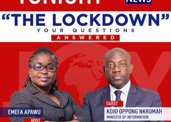 Live streaming: Kojo Oppong Nkrumah answers questions about the Lockdown