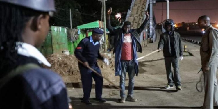 Kenyatta apologises for police brutality amid curfew