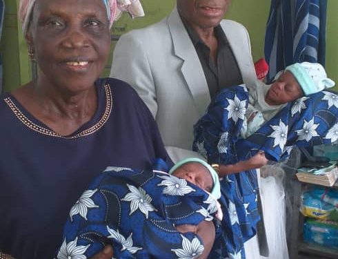 Nigerian woman, 68, gives birth to twins