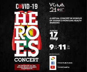 Ghana Music Awards Foundation to hold virtual concert