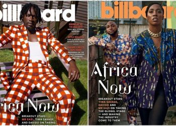 Davido, Tiwa Savage and Mr Eazi cover Billboard magazine’s first issue devoted entirely to Africa