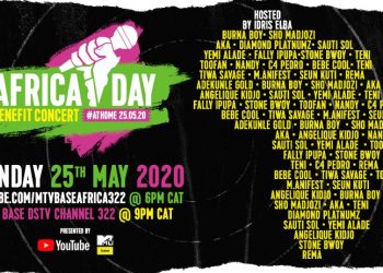Live streamed: Africa Day Benefit Concert At Home Hosted by Idris Elba – watch Davido, Burna Boy, Stonebwoy, Manifest perform live