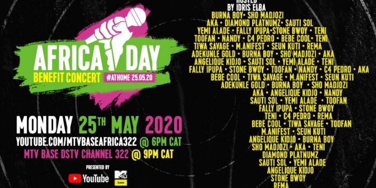 Live streamed: Africa Day Benefit Concert At Home Hosted by Idris Elba – watch Davido, Burna Boy, Stonebwoy, Manifest perform live