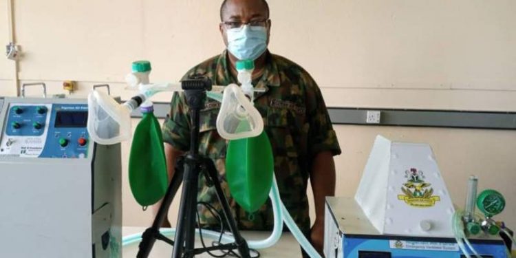Nigerian Air Force researchers unveil new ventilator