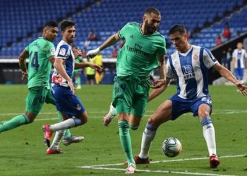 Real Madrid go top of La Liga after beating Espanyol
