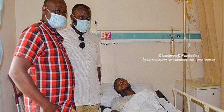 Kotoko goalkeeper Osei Kwame undergoes successful surgery