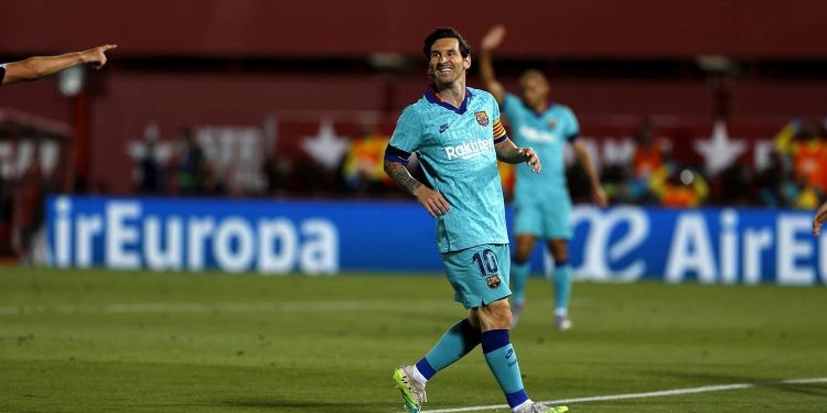 Messi scores as Barca return with win